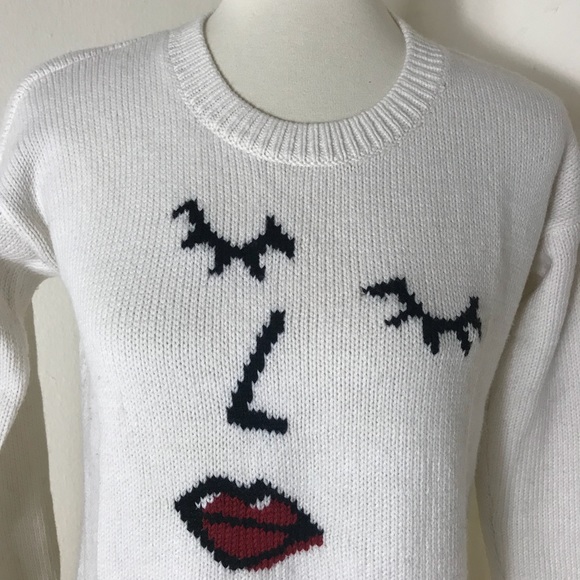 Madewell Making Faces merino wool sweater - Picture 5 of 8